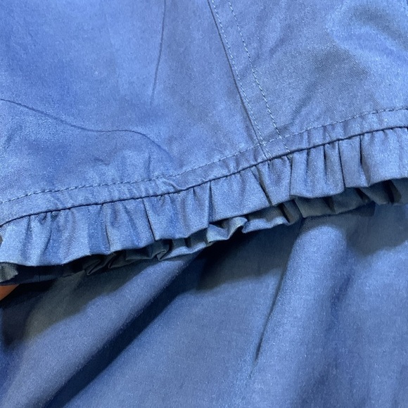 Novelti AJG Belted Blue Trench Jacket Plus Size 2X - Picture 8 of 11